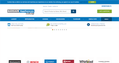 Desktop Screenshot of bargainappliancessidcup.co.uk